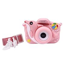 Camera Infantil Luo LU-X211 com Display Pink