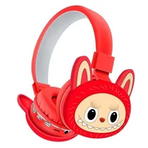 Fone de Ouvido Labubu AH-806G / BLT / Vermelho