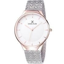 Relogio Analogico Daniel Klein Fiord DK11909-4 Masculino Pulseira de Aco Inoxidavel - Prata e Rosa Ouro