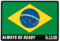 Patch 5.11 Tactical Brazil Flag 92199BZ-999