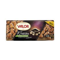 Valor Chocolate 70% Cocoa Avellana 250G