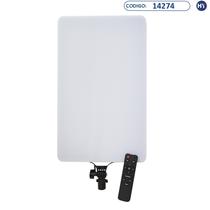 Painel de Luz LED para Estudio Fotografico Q012 (RL-24) de 20" com Controle Remoto - 220V