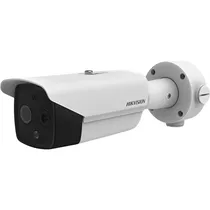 Câmera de Vigilância Hikvision Bullet DS-2TD2617-10/Qa Térmica & Óptica - Branco/Preto