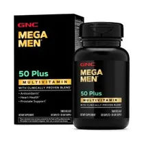 Multivitamínico Mega Men 50 Plus 60 Cápsulas GNC