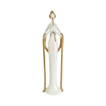 Figura Decorativa Concepts 439-788129 46 CM Blanco - Dorado