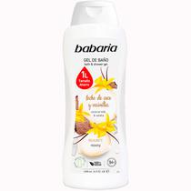 Gel de Banho Babaria de Coco e Baunilha 1L