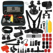Kit Puluz PKT09 53 PCS p/Gopro