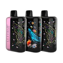 Pod Descartável Luffbar Flare 55K Strawberry Banana