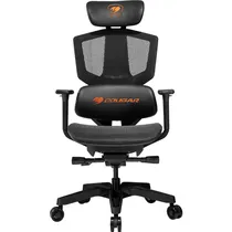 Cadeira de Escritório Gamer Cougar Argo One Ergonomic 3D - Preto/Laranja
