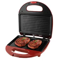 Grill Britania Crome Inox 750W 220V Vermelho