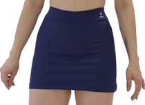 Short Saia Joog Poliamida Azul Marinho Feminino