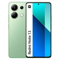 Smartphone Xiaomi Redmi Note 13 (US) 8/ 256GB / Tela 6.67 / Cam 108+8+2MP / Android 13 - Mint Green (Global)