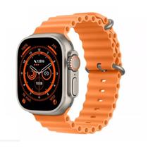 Relogio Smartwatch T800 Ultra 2 / 45MM / com Bluetooth - Laranja