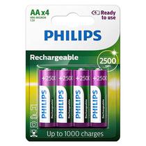 Pilhas Recarregaveis Philips AA X 4 R6B4RTU25/97 - 2500 Mah