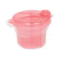 Pote Con Divisoria para Leche Rosa Buba 7761