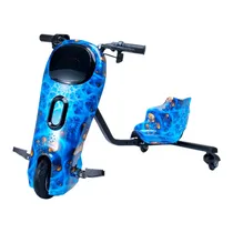 Moto Triciclo Eletrico Interbras Swift N09 / 6.5" / com Bluetooth / LED / 350W - Galáxia Azul