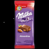 Milka Chocolate Almendras - 155GR .