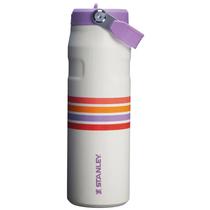 Garrafa Termica Stanley Aerolight Iceflow Bottle de 710 ML - Cream Lilac Stripe