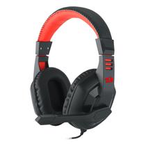 Headset Gaming Redragon Ares H120 Microfone Retratil /40 MM - Preto/Vermelho