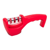 Amolador de Facas Manual Vermelho