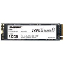 SSD Patriot P300, 512GB, M.2 Nvme, Leitura 1700MB/s, Gravacao 1200MB/s, P300P512GM28