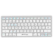 Teclado FTX B1000 Ultra Slim Sem Fio - Prata (Portugues)