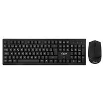 Kit Mouse e Teclado Krab KBKTM15 - Sem Fio - 1200 Dpi - Espanhol - Preto