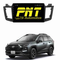 Central Multimidia PNT Toyota RAV4 (2013-19) 9" And 11 2GB/64GB/Quadcore Carplay+And Auto Sem TV