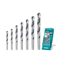 Kit de Brocas Total TACSD0075 HSS 7 Piezas