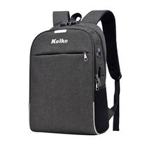 Mochila Anti-Roubo para Notebook Kolke KVM-339 15.6" - Cinza Escuro