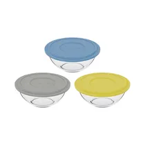 Cuenco de Vidrio Marinex Plus Con Tapa SM400.0303.37N 500ML Surtido