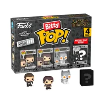 Muñeco Funko Bitty Pop Games Of Thrones Ned Stark Arya Stark Nymeria 4 Piezas