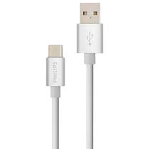 Cabo USB-C Philips DLC2528M/97 de 1.2 Metros - Branco