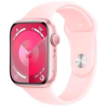 Apple Watch S9 MR9H3LW/ A 45MM / M-L / GPS / Aluminium Sport Band - Pink / Light Pink