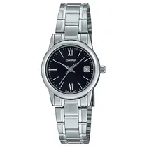 Relogio Feminino Analógico Casio LTP-V002D-1B3 Prateado