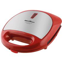 Grill Britania Crome Inox - 750W - 220V - Vermelho