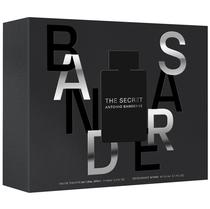 Kit Perfume Masculino Antonio Banderas The Secret Eau de Toilette 100 ML + Desodorante