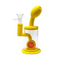 Bong de Silicone Herb TX104 Orange Slice 16.5CM