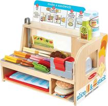 Sandwich Counter Melissa & Doug 41650 (56 Pecas)