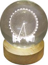 Lampada Esfera de Cristal RQLP00M-15 Roda Gigante