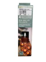 Velas LED Real Wax Tchibo 665738 Con Efecto Llama Y Temporizador