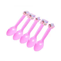 Colheres Descartaveis para Festa Party Favlors Dora 10PCS