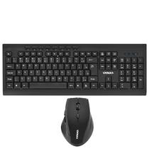 Teclado + Mouse Satellite AK-726G Wireless / Portugues - Preto