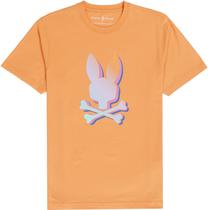 Outlet Camiseta Psycho Bunny - B6U940A2PC - Masculina - Laranja