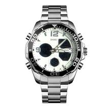 Relogio Skmei 1649 Siwt Silver/White