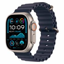 Apple Watch Ultra 2 MX4D3FD/A Celular + GPS Caixa Titanio Natural 49MM - Oceano Preto