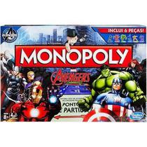 Juego Salva Universo Hasbro Monopoly Avengers