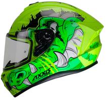 Capacete para Moto Axxis Draken Trooper E3 - Tamanho L (59-60) - Verde