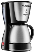 Cafeteira Eletrica Mondial C-34 JI-15X Bella Arome Inox - 550W - Ate 15 Xicaras - 220V - Preto