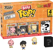 Bonecos Majin Buu/ Vegito/ Magin Vegeta - Dragon Ball Z Funko Bitty Pop! 4 Pack